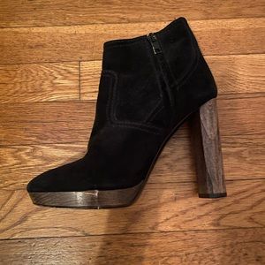 Burberry platform booties!